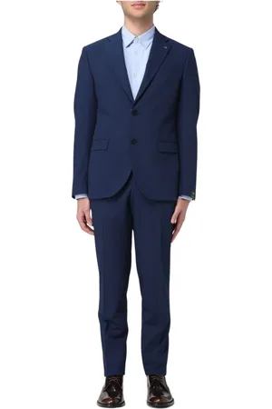 Manuel Ritz Single Breasted Suits, male, , Size: XL Classic Suit for Men
