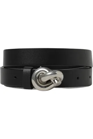 Bottega Veneta Belts, female, , Size: 85 CM Leather Knotted Belt