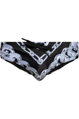 VERSACE Beachwear, male, , Size: M Sea Clothing with Drawstring Waistband