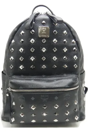 MCM Pre-owned Backpacks, female, , Size: ONE SIZE Pre-owned Canvas backpacks