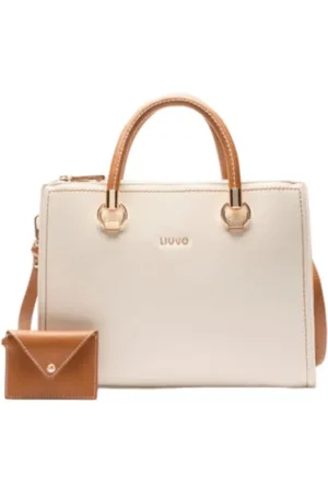 Liu Jo Handbags, female, , Size: ONE SIZE Stylish Cream Shoulder Bag