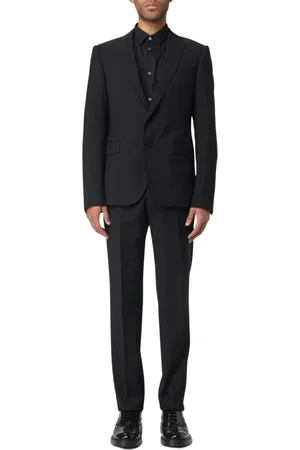 Emporio Armani Single Breasted Suits, male, , Size: XL Blue SlimFit Formal Suit
