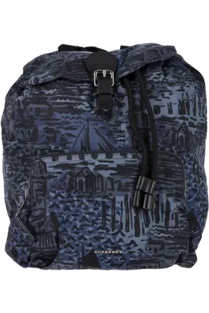 Burberry Pre-owned Backpacks, female, , Size: ONE SIZE Pre-owned Fabric backpacks