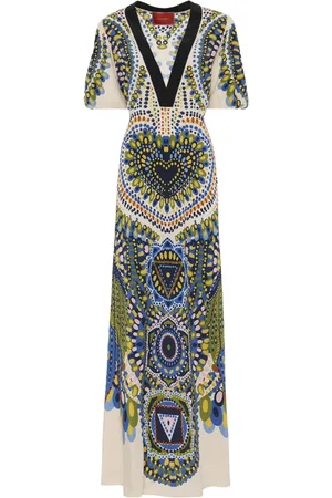 La DoubleJ Maxi Dresses, female, , Size: L Silk Multicolour Women