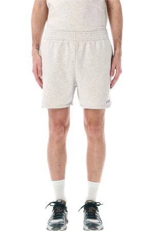 Asics Casual Shorts, male, , Size: L Heathered Light Grey Bermudas Coast Sweatshorts