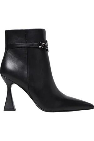 Karl Lagerfeld Heeled Boots, female, , Size: 6 US Flat Ankle Boots