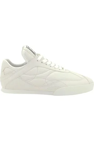 Chloé Sneakers, female, , Size: 5 US Logo Patch Leather Sneakers Lace-Up
