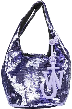 J.W.Anderson Bucket Bags, female, , Size: ONE SIZE Sequin Shopper Handbag with Hidden Magnetic Closure