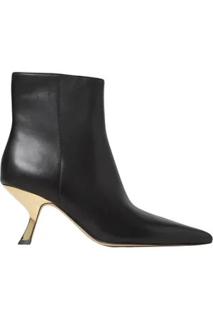 Michael Kors Heeled Boots, female, , Size: 6 1/2 US Chic Flat Ankle Boots in