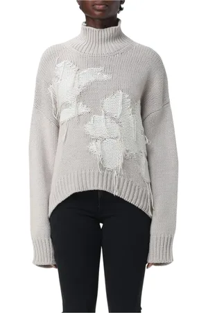 Dondup Turtlenecks, female, , Size: XS Chic High Neck Pullover Sweater