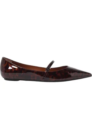 Stuart Weitzman Ballerinas, female, , Size: 7 1/2 US Classic Patent Leather Ballerinas