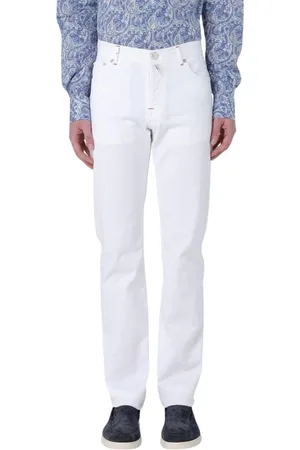 Kiton Straight Trousers, male, , Size: W34 Luxury Classic Pants