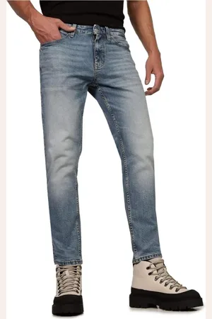 Tommy Hilfiger Slim-fit Jeans, male, , Size: W30 L32 Logo Detail Slim Fit Jeans