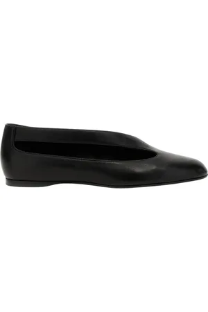 Khaite Ballerinas, female, , Size: 8 1/2 US Leather Ballet Flats