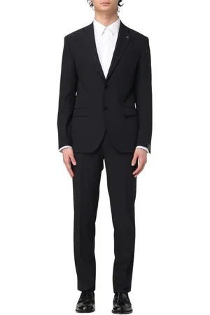 Manuel Ritz Single Breasted Suits, male, , Size: S Blue Sophisticated Men
