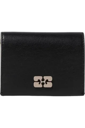 Ganni Cross Body Bags, female, , Size: ONE SIZE Leather Wallet Clutch Bag
