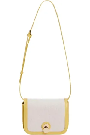 Fabiana Filippi Cross Body Bags, female, , Size: ONE SIZE Canvas Leather Crossbody Bag