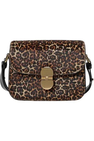 A.P.C. Cross Body Bags, female, , Size: ONE SIZE Leopard Print Crossbody Bag