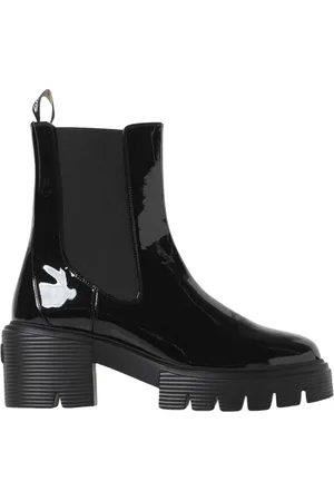 Stuart Weitzman Chelsea Boots, female, , Size: 7 1/2 US Chelsea Block Heel Ankle Boots
