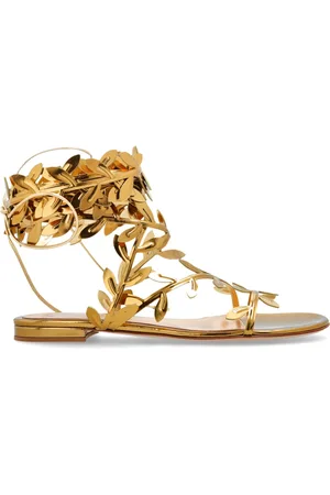 Gianvito Rossi Flat Sandals, female, , Size: 8 US Leather shoes