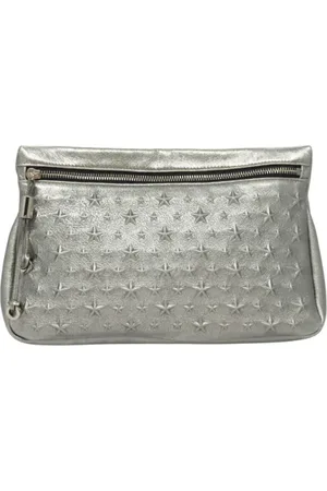 Jimmy Choo Pre-owned Clutches, female, , Size: ONE SIZE Pre-owned Leather clutches