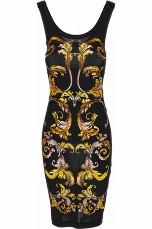 VERSACE Short Dresses, female, , Size: M Dresses Black