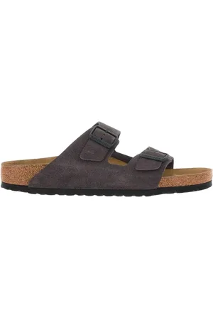 Birkenstock Sliders, male, , Size: 7 US Comfortable Suede Sandals for Men