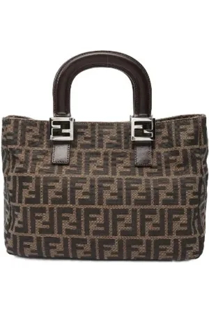 Fendi Pre-owned Tote Bags, female, , Size: ONE SIZE Pre-owned Canvas totes