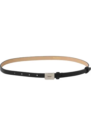 Max Mara Belts, female, , Size: S Leather Belt with Buckle