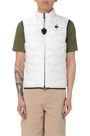 Blauer Vests, male, , Size: S Quilted Down Vest for Men