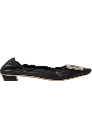 Roger Vivier Ballerinas, female, , Size: 7 US Yellow Cream Ballet Flats