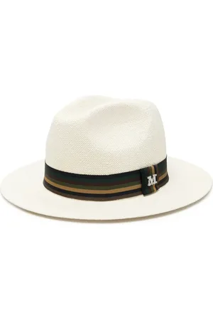 Max Mara Hats, female, , Size: 57 CM Ribbon Band Wide Brim Hat