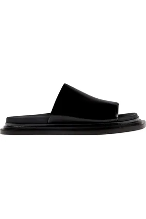 Camper Sliders, male, , Size: 7 US Leather Platform Sandals