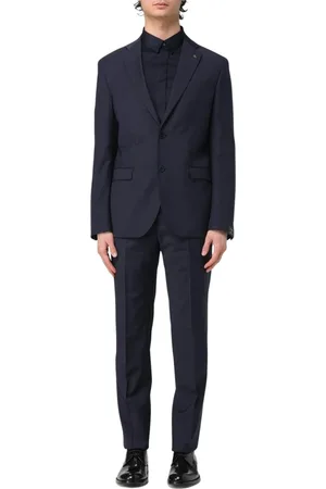 Manuel Ritz Single Breasted Suits, male, , Size: M Two-Piece Slim Fit Suit
