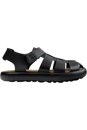 Camper Flat Sandals, male, , Size: 9 US Leather Casual Sandals