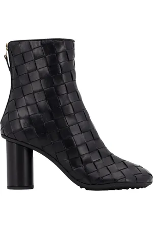 Bottega Veneta Heeled Boots, female, , Size: 5 US Leather Ankle Boots