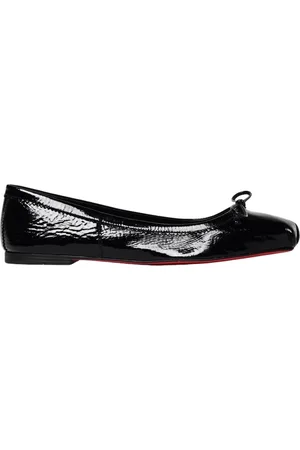 Christian Louboutin Ballerinas, female, , Size: 11 US Patent Leather Ballerina Flats