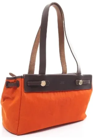 Hermès Pre-owned Shoulder Bags, female, , Size: ONE SIZE Pre-owned Canvas shoulder-bags