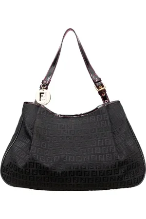 Fendi Pre-owned Tote Bags, female, , Size: ONE SIZE Pre-owned Canvas fendi-bags