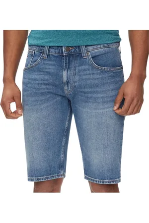Tommy Hilfiger Denim Shorts, male, , Size: W29 Cotton Stretch Button-Fly Shorts with Pockets