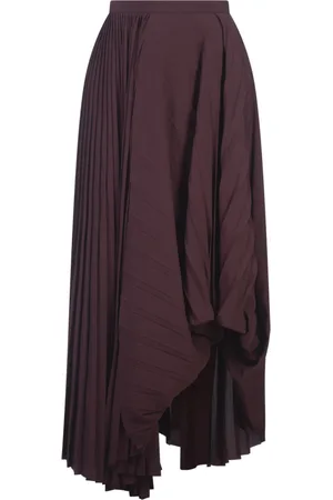 Alexander McQueen Midi Skirts, female, , Size: M Cellulose Viscose Composition Top