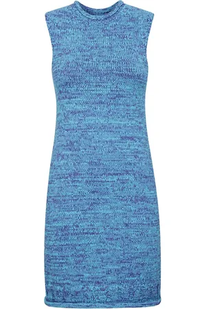 J.W.Anderson Knitted Dresses, female, , Size: S Chic Knit Dress with Round Neck