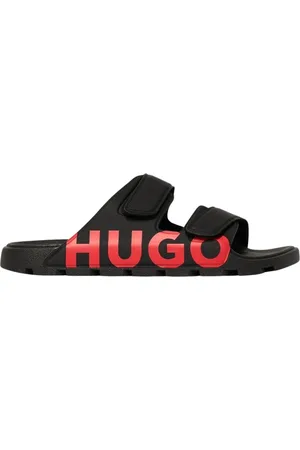 HUGO BOSS Sliders, male, , Size: 9 US Stylish Sandals for Men