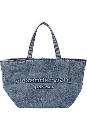 Alexander Wang Tote Bags, female, , Size: ONE SIZE Denim Tote Bag