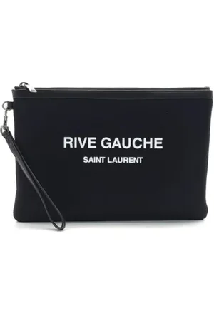 Saint Laurent Pre-owned Clutches, female, , Size: ONE SIZE Pre-owned Leather clutches