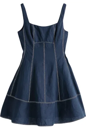 Tommy Hilfiger Short Dresses, female, , Size: M Linen Dress