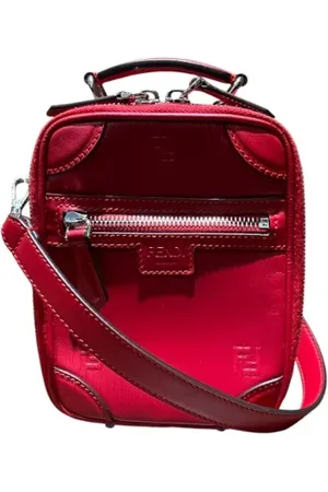 Fendi Pre-owned Handbags, female, , Size: ONE SIZE Pre-owned Leather crossbody-bags