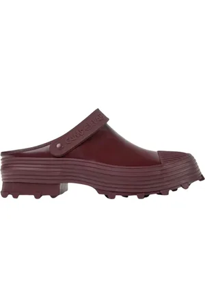 Camper Clogs, male, , Size: 6 US Burgundy Layered Sole Sandals