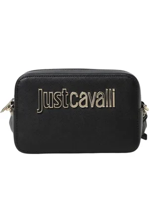 Roberto Cavalli Cross Body Bags, female, , Size: ONE SIZE Chic Logo Clutch Bag