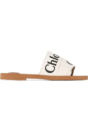 Chloé Flat Sandals, female, , Size: 6 US Woody Flat Mules